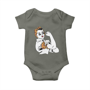 We Can Do It Game Day Baby Onesie Rosie The Riveter Strong Woman Football Fan