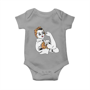 We Can Do It Game Day Baby Onesie Rosie The Riveter Strong Woman Football Fan
