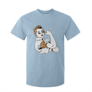 We Can Do It Game Day T Shirt For Kid Rosie The Riveter Strong Woman Football Fan