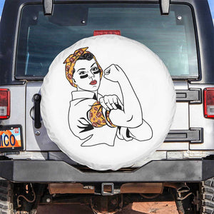 We Can Do It Game Day Spare Tire Cover Rosie The Riveter Strong Woman Football Fan