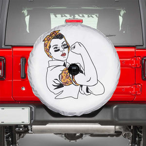 We Can Do It Game Day Spare Tire Cover Rosie The Riveter Strong Woman Football Fan