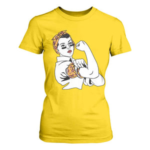 We Can Do It Game Day T Shirt For Women Rosie The Riveter Strong Woman Football Fan