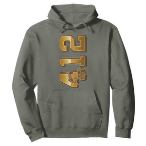 Vintage Pittsburgh City Skyline Crest Hoodie Game Day Fan Pride