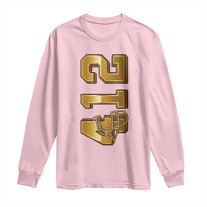 Vintage Pittsburgh City Skyline Crest Long Sleeve Shirt Game Day Fan Pride