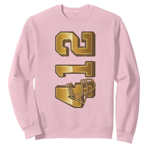 Vintage Pittsburgh City Skyline Crest Sweatshirt Game Day Fan Pride