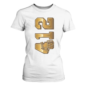 Vintage Pittsburgh City Skyline Crest T Shirt For Women Game Day Fan Pride