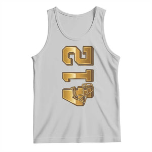 Vintage Pittsburgh City Skyline Crest Tank Top Game Day Fan Pride