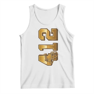 Vintage Pittsburgh City Skyline Crest Tank Top Game Day Fan Pride