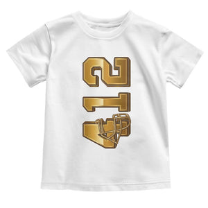 Vintage Pittsburgh City Skyline Crest Toddler T Shirt Game Day Fan Pride