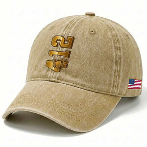 Vintage Pittsburgh City Skyline Crest Washed Cotton Baseball Cap Game Day Fan Pride