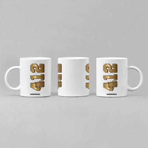 Vintage Pittsburgh City Skyline Crest Coffee Mug Game Day Fan Pride