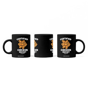 Funny Food Lover Gift Coffee Mug Certified Chicken Nugget Expert TS12 Print Your Wear