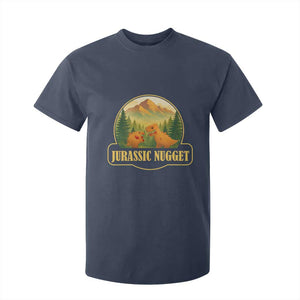 Jurassic Nugget World Dino T Shirt For Kid Nugget Lover Gift TS12 Navy Print Your Wear