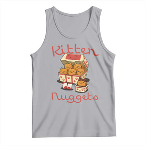 Kitten Nuggets Tank Top Funny Cat Lover Gift TS12 Athletic Heather Print Your Wear