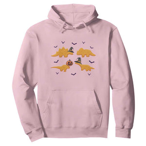 Halloween Dinosaur Nugget Hoodie Funny Spooky Food Gift TS12 Light Pink Print Your Wear