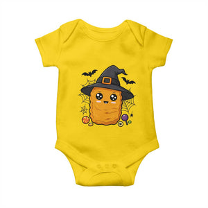 Halloween Nugget With Witch Hat Baby Onesie Funny Food Gift TS12 Daisy Print Your Wear