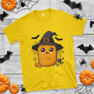 Halloween Nugget With Witch Hat T Shirt Funny Food Gift TS12 Daisy Print Your Wear