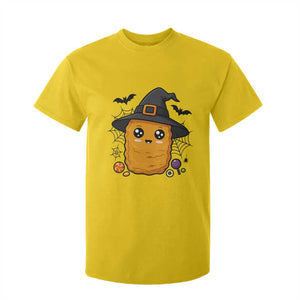 Halloween Nugget With Witch Hat T Shirt For Kid Funny Food Gift TS12 Daisy Print Your Wear