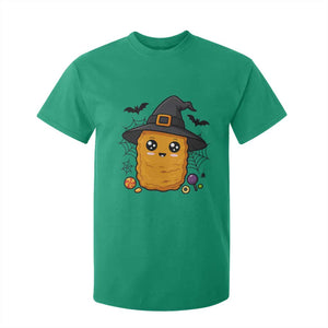 Halloween Nugget With Witch Hat T Shirt For Kid Funny Food Gift TS12 Irish Green Print Your Wear