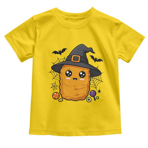 Halloween Nugget With Witch Hat Toddler T Shirt Funny Food Gift TS12 Daisy Print Your Wear