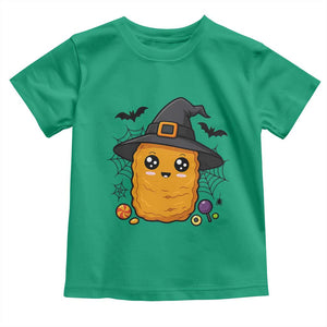 Halloween Nugget With Witch Hat Toddler T Shirt Funny Food Gift TS12 Irish Green Print Your Wear
