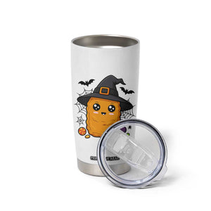 Halloween Nugget With Witch Hat Tumbler Cup Funny Food Gift TS12 Print Your Wear
