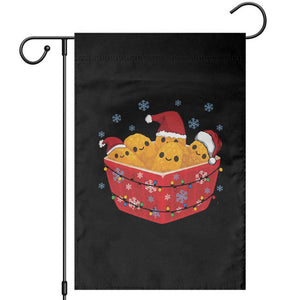 Christmas Chicken Nuggets Garden Flag Funny Food Lover Gift TS12 Black Print Your Wear