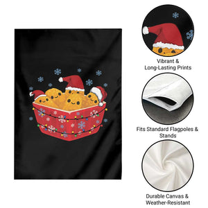 Christmas Chicken Nuggets Garden Flag Funny Food Lover Gift TS12 Print Your Wear