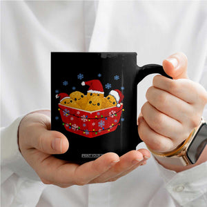 Christmas Chicken Nuggets Coffee Mug Funny Food Lover Gift TS12 Print Your Wear