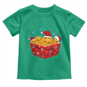 Christmas Chicken Nuggets Toddler T Shirt Funny Food Lover Gift TS12 Irish Green Print Your Wear