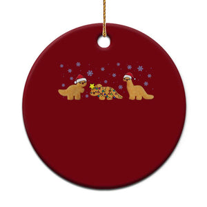Chicken Nugget Lover Ceramic Ornament Xmas Holiday Gift TS12 1pc Red Print Your Wear