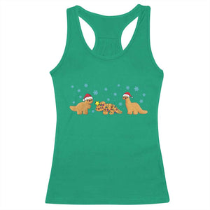 Chicken Nugget Lover Racerback Tank Top Christmas Holiday Gift TS12 Irish Green Print Your Wear