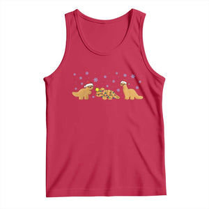 Chicken Nugget Lover Tank Top Christmas Holiday Gift TS12 Red Print Your Wear
