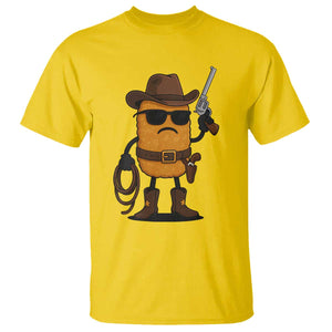 Cowboy Chicken Nugget T Shirt Funny Food Gift TS12 Daisy Print Your Wear