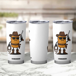 Cowboy Chicken Nugget Tumbler Cup Funny Food Gift TS12 Print Your Wear