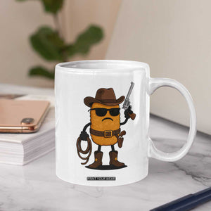 Cowboy Chicken Nugget Coffee Mug Funny Food Gift TS12 Print Your Wear