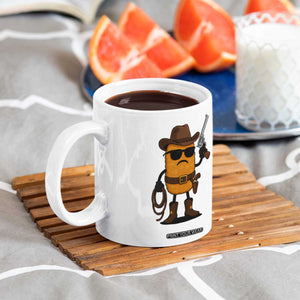 Cowboy Chicken Nugget Coffee Mug Funny Food Gift TS12 Print Your Wear