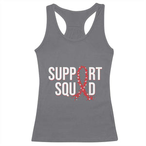 HIV AIDS Awareness Fighter Racerback Tank Top Support Squad Gift TS12 Charcoal Print Your Wear