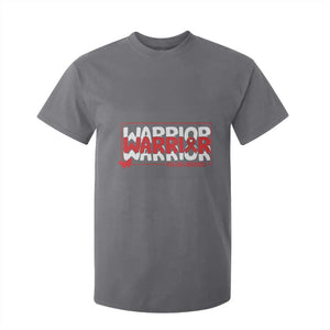 HIV Awareness Warrior T Shirt For Kid Red Ribbon Fighter Gift TS12 Charcoal Print Your Wear
