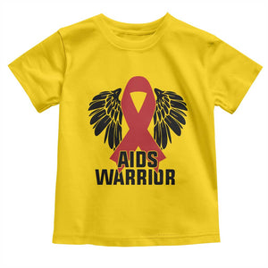 Aids Warrior Toddler T Shirt Red Ribbon HIV Awareness Gift TS12 Daisy Print Your Wear