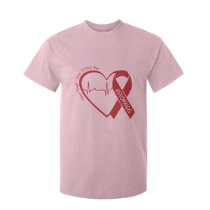 Never Forget World AIDS Day T Shirt For Kid Red Ribbon HIV Awareness Gift TS12 Light Pink Print Your Wear