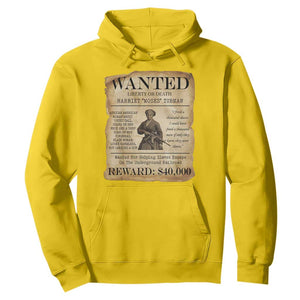 Vintage Harriet Tubman Poster Hoodie Wanted For Helping Slaves Escape TS12 Daisy Print Your Wear