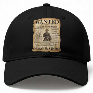 Harriet Tubman Wanted Reward Poster Baseball Cap Liberty Or Death TS12 Print Your Wear