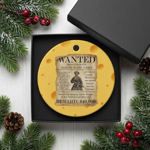 Harriet Tubman Wanted Reward Poster Ceramic Ornament Liberty Or Death TS12 1pc Yellow Cheese Print Your Wear
