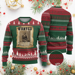 Harriet Tubman Wanted Reward Poster Ugly Christmas Sweater Freedom Or Death TS12 Red Green Print Your Wear