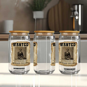 Harriet Tubman Wanted Reward Poster Glass Can Freedom Or Death TS12 Print Your Wear