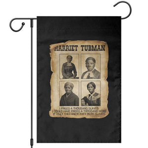 Vintage Harriet Tubman Poster Garden Flag I Freed A Thousand People TS12 Black Print Your Wear