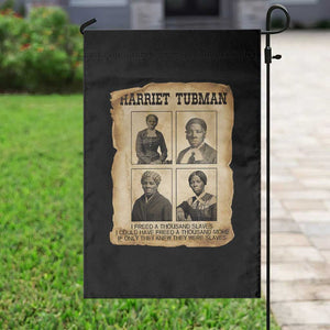 Vintage Harriet Tubman Poster Garden Flag I Freed A Thousand People TS12 Print Your Wear