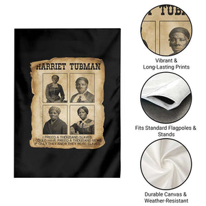 Vintage Harriet Tubman Poster Garden Flag I Freed A Thousand People TS12 Print Your Wear