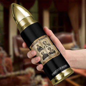 Vintage Harriet Tubman Poster Bullet Tumbler I Freed A Thousand People TS12 Print Your Wear